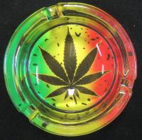 Gunja Glass Ashtray - Assorted